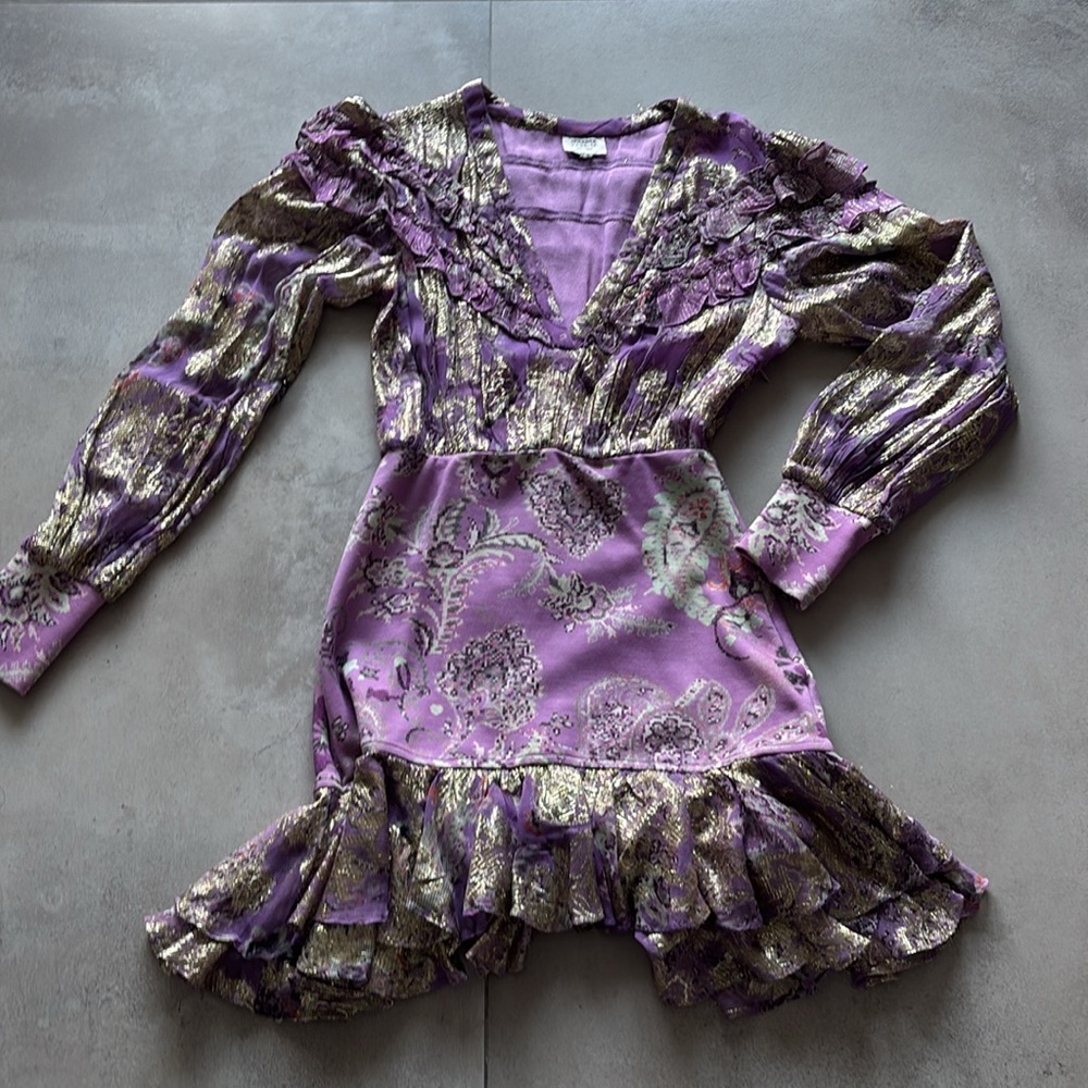 Short cocktail dress by Hemant & Nandita size Petite - Picture 4 of 8